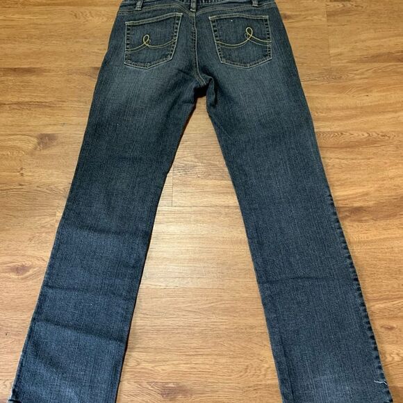 Slim Boot Jeans - Ann Taylor Blue Size 6 - Picture 3 of 7